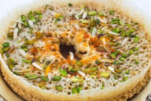 Ghevar Authentic Rajasthani Street Food