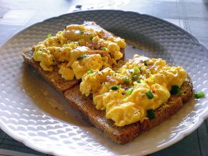 Akuri on Toast Mumbai Street Food Egg