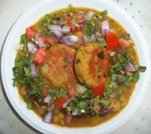 Ragda Pattice Top Street Food Mumbai