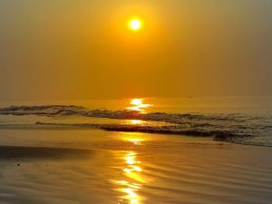 Bakkhali Sea Beach near Kolkata