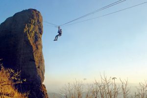 Zip Lining at Duke’s Nose Things to do on Lonavala