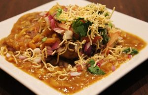 Aloo Tikki Chat Street Food in Delhi